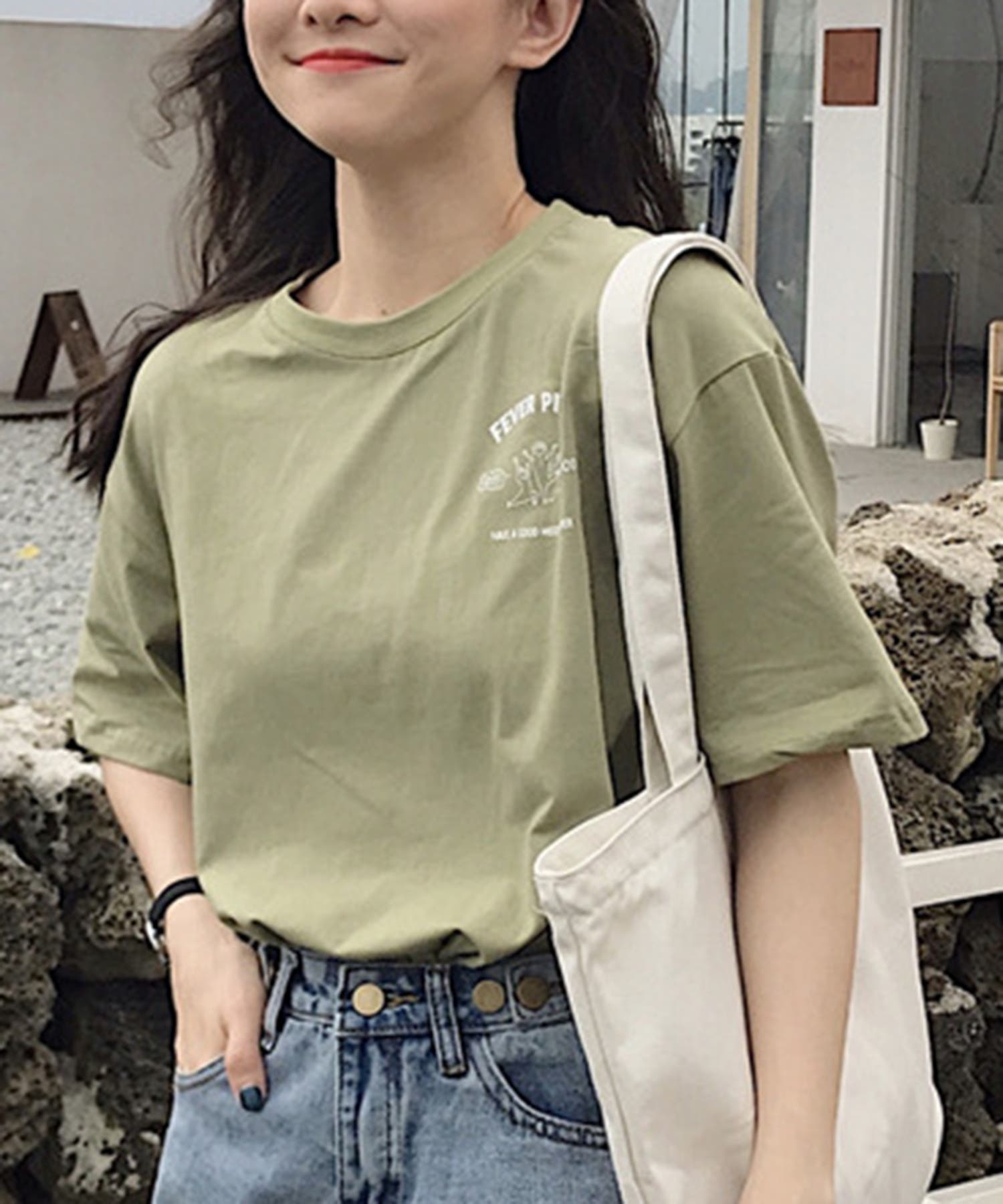 バックプリントロゴTシャツ[品番：ANCW0009985]｜SHEPP（シープ