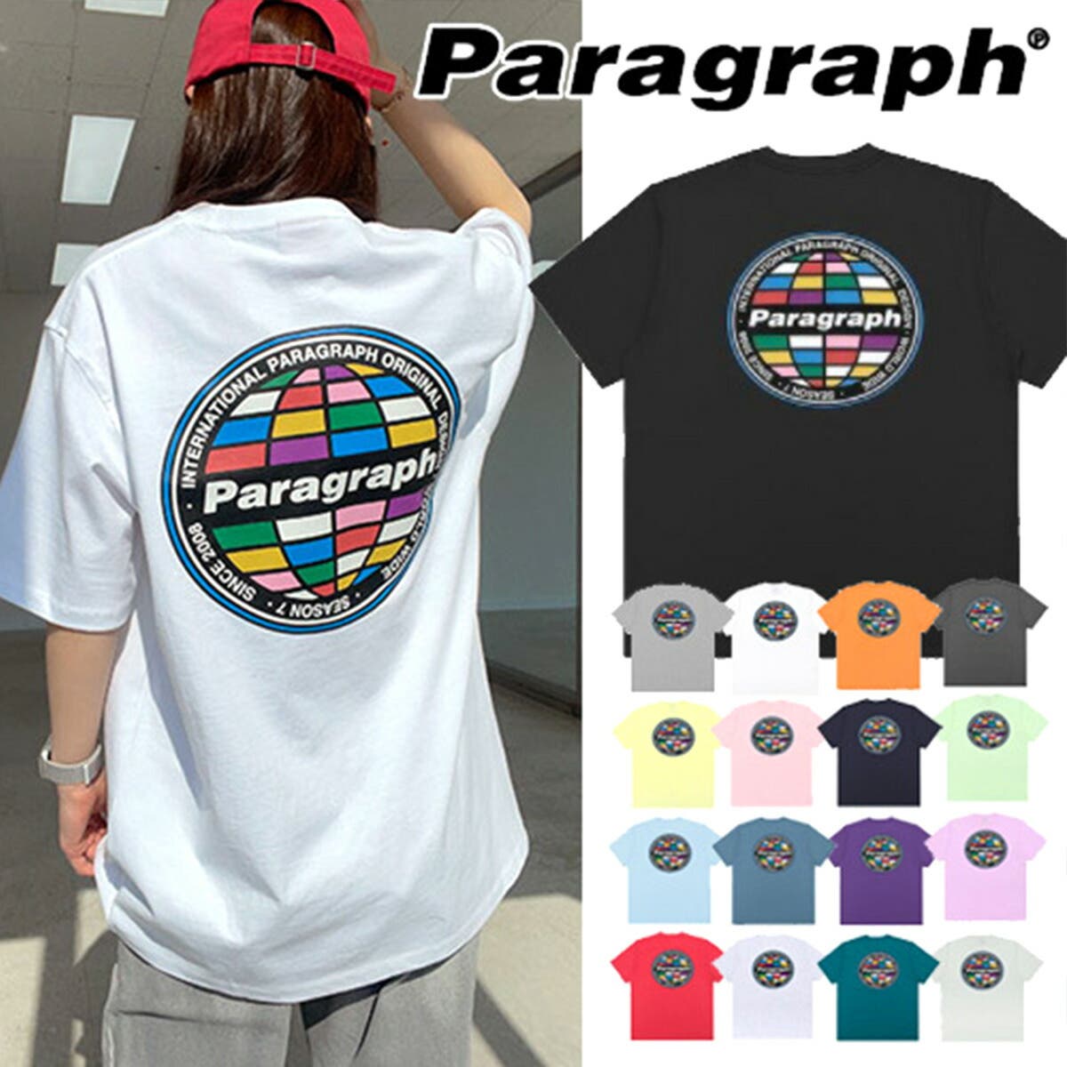 楽天市場】Paragraph パラグラフ Tシャツ 半袖 ユニセックス
