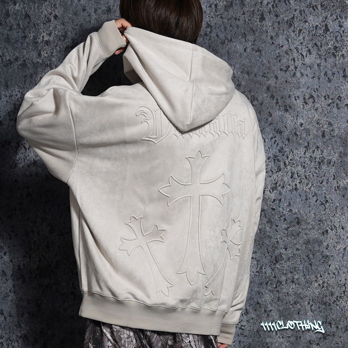 スエード パーカー メンズ[品番：OCGW0003895]｜ONE 4 PREMIUM（ワン