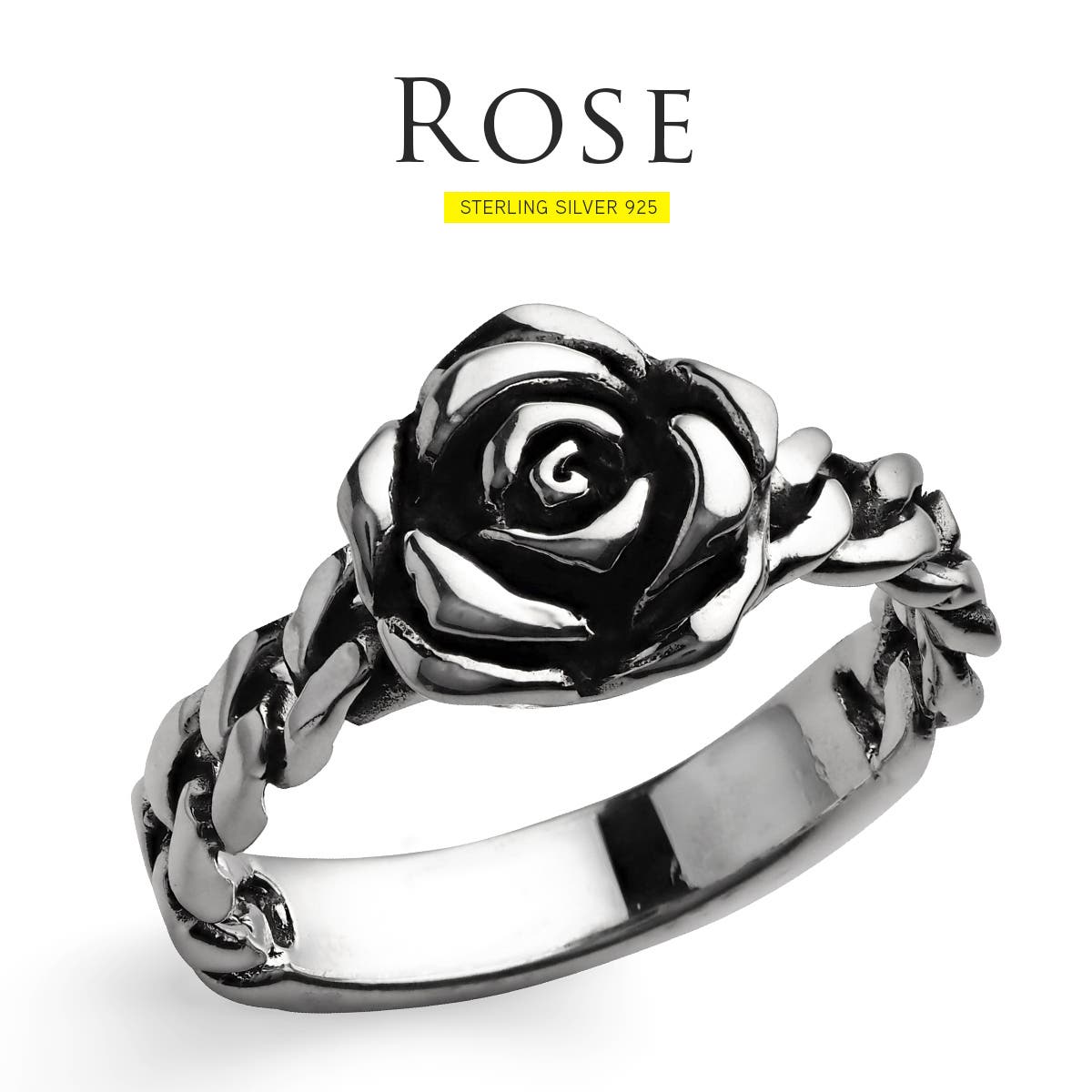 【Blue Rose Lust Rose Ring】シルバー925 バラ10号 r0868 シルバーアクセサリー レディース[品番：ASTA0003638