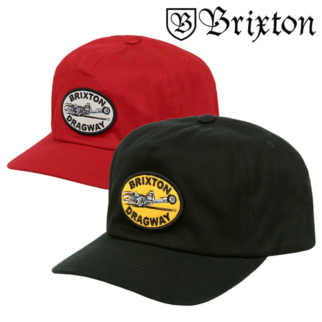 BRIXTON Division MP Trucker Cap / ALOHA RED (ブリクストン