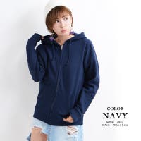 パーカー ブルー ネイビー 青 紺色系 ファッション通販shoplist ショップリスト