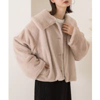 ファーコート ピンク/桃色系（レディース） - ファッション通販