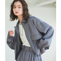 ブルゾン グレー/灰色系（レディース） - ファッション通販