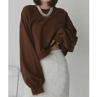 レディースで人気の トレーナー ブラウン/茶色系 - ファッション