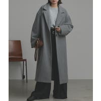 チェスターコート グレー/灰色系（レディース） - ファッション通販