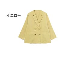 テーラードジャケット イエロー/黄色系（レディース