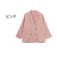 テーラードジャケット ピンク/桃色系（レディース）のアイテム