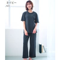 部屋着 ブルー・ネイビー/青・紺色系（レディース） - ファッション