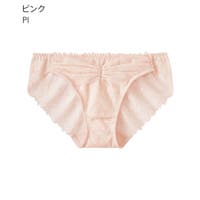 エメフィール　激カワサテンピンクブラセット グラマーサイズ】サテン カシュクールレース 脇高 単品ブラジャー (FGH