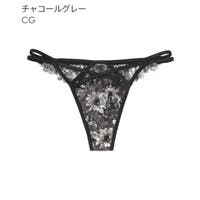La Senza グレー Tバック 下着 新品タグ付き セール】【6枚セット】 ソリッドカラー レースアップ Tバック