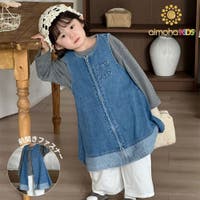 aimoha kids（アイモハキッズ）のワンピース・ドレス/デニムワンピース