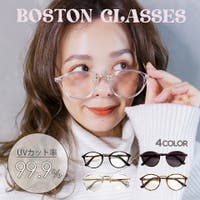ALTROSE | サングラス 伊達メガネ レディース メンズ uvカット クリアレンズ 透明 ボストン おしゃれ 安い メガネ 9377 ALTROSE
