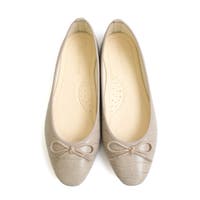 フラットシューズ ホワイト/白色系（レディース