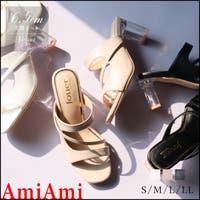 AmiAmi | クリアヒール サンダル レディース
