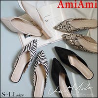 AmiAmi | ポインテッドトゥ ミュール レディース