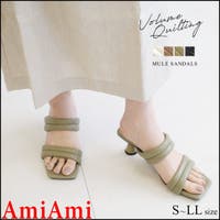 AmiAmi | パデット デザインヒール サンダル レディース