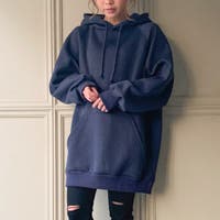 レディースパーカー ブルー ネイビー 青 紺色系 ファッション通販shoplist ショップリスト