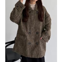 ハーフコート ブラウン/茶色系｜レディース｜Shoplist