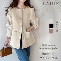 LAUIR（ラウアー）のアウター(コート・ジャケットなど)/ノーカラージャケット