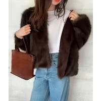 LAUIR（ラウアー）のアウター(コート・ジャケットなど)/ノーカラージャケット