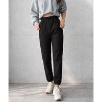 テーパードパンツ ブラック/黒色系（レディース） - ファッション通販