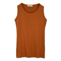 可愛い♫レディース夏服タンクトップオレンジ レディースのタンクトップ（オレンジ/橙色系）ファッション通販