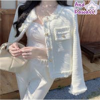 And Kawaii（アンドカワイイ）のアウター(コート・ジャケットなど)/ノーカラージャケット