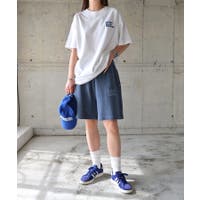 ショートパンツ ブルー・ネイビー/青・紺色系(レディース)の ショートパンツ ブルー・ネイビー/青・紺色系(レディース)の