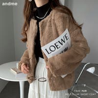 andme（アンドミー）のアウター(コート・ジャケットなど)/ファーコート