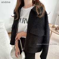 andme（アンドミー）のアウター(コート・ジャケットなど)/ブルゾン