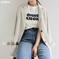 andme（アンドミー）のアウター(コート・ジャケットなど)/テーラードジャケット