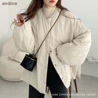 andme（アンドミー）のアウター(コート・ジャケットなど)/ノーカラージャケット