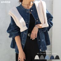 andme(アンドミー)のアウター(コート・ジャケットなど)/デニムジャケット