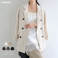 andme（アンドミー）のアウター(コート・ジャケットなど)/テーラードジャケット