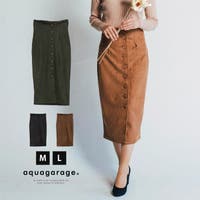 aquagarage | ハイウエストデザインで脚長効果を演出！ハイウエストタイトスカート