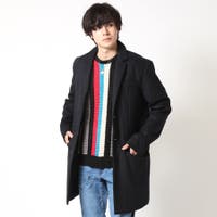 メンズチェスターコート ブルー系 ファッション通販shoplist ショップリスト