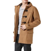 メンズダッフルコート ブラウン系 ファッション通販shoplist ショップリスト