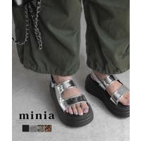 minia（ミニア）厚底サンダル ｜レディースファッション通販