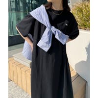 マキシワンピース ブラック/黒色系（レディース）のアイテム