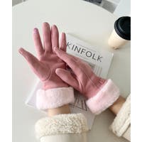 手袋 ピンク/桃色系（レディース） - ファッション通販SHOPLIST