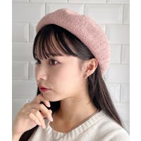 ベレー帽 ピンク/桃色系（レディース） - ファッション通販