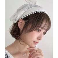 カチューシャ ホワイト/白色系（レディース） - ファッション