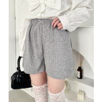 ショートパンツ グレー/灰色系（レディース） - ファッション通販