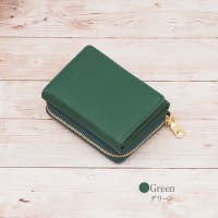 二つ折り財布 グリーン・カーキ/緑色系（レディース）のアイテム
