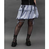 ひざ丈スカート グレー/灰色系（レディース） - ファッション