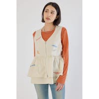 RODEO CROWNS WIDE BOWL（ロデオクラウンズワイドボウル）のアウター(コート・ジャケットなど)/ダウンベスト