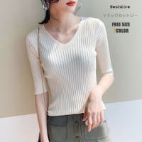 口コミ レビュー レディースファッション通販カットソー ニットtシャツ スリーブニットシャツ トッ Beststore ベストストア レディース ファッション通販shoplist ショップリスト