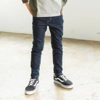デニムパンツ・ジーンズ ブルー・ネイビー/青・紺色系 （キッズ