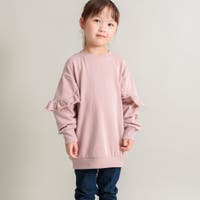 トレーナー ピンク/桃色系 （キッズ） - ファッション通販
